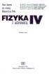 Fizyka IV